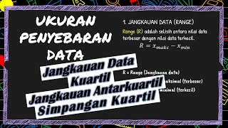 Ukuran Penyebaran Data  Statistika Kelas 8 [upl. by Artemed]