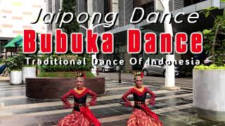 BUBUKA DANCE JAIPONG DANCE AWESOME PERFORMANCE DANCE WITH FACESHIELD [upl. by Hime]