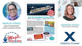 Magic Cruises amp Tours Presents  Woodhead Cruise 2024 with Celebrity [upl. by Anyal186]