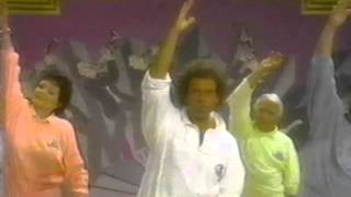 Aerobics with Richard Simmons and the Silver Foxes 1986 [upl. by Landy]