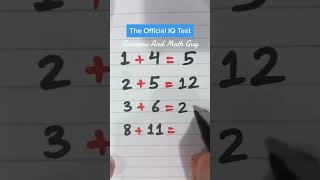 The Official IQ Test [upl. by Nahsor]