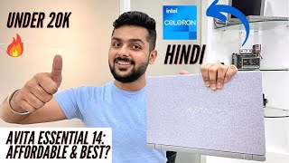 Avita Essential 14 with Intel Celeron N4020 Unboxing amp Review Best Affordable Laptop [upl. by Drona]