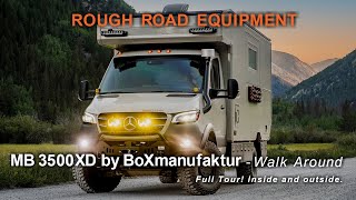 Ultimate BoXmanufaktur MB Sprinter 3500XD Iglhaut Allrad Walkthrough  Expedition Adventure Awaits [upl. by Conny184]