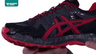 Laufschuhe Asics GelFujitrainer 2 GTX Herren [upl. by Annaiek]