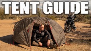 How To Choose A Tent For Motorcycle Camping [upl. by Bauske]