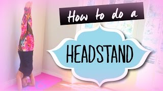 How to do a Headstand for Beginners [upl. by Skerl]