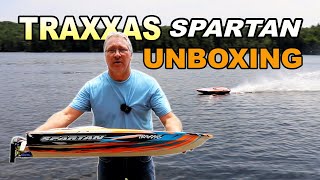 RC Boat  Traxxas Spartan unboxing and test  6s POWER [upl. by Eerrehs473]