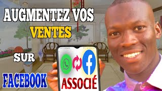 comment associer WhatsApp a Facebook pour booster gratuitement [upl. by Arayt842]