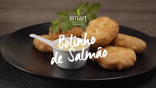 Receita de bolinho de salmão  Temperos Smart [upl. by Bonaparte]