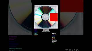 Kanye West Yeezus REVIEW AND RANKING [upl. by Hike]