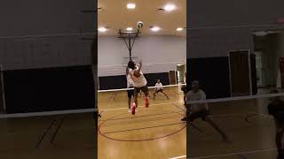 He Got Height On This Play🪽💨 volleyball volleyballplayer volleyballworld haikyu sports gopro [upl. by Joshua698]