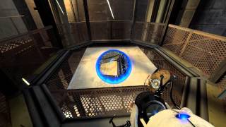 Portal 2 walkthrough HD  chapter 7 The Reunion [upl. by Sinegra]