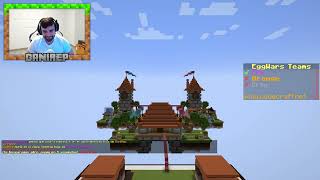 DANIREP JUEGA EGG WARS MINECRAFT [upl. by Lipps]