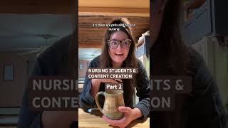 NURSING STUDENTS amp CONTENT CREATION  PART 2 nursingschool nursingstudent nursingstudents [upl. by Donetta]