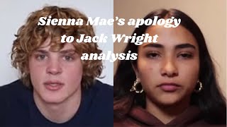 Sienna Mae’s Apology to Jack Wright [upl. by Quartana274]