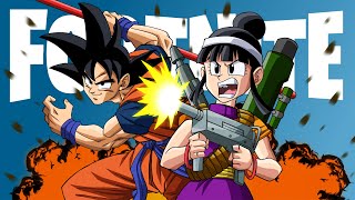 LETS GET EM CHI CHI  Goku And Chi Chi Play Fortnite [upl. by Aderb]