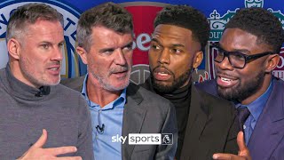 Who will win the league 👀🏆  Carra Keane Sturridge amp Richards debate [upl. by Norehs]