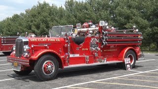 2018 Apple Blossom Festival Antique Fire Truck Show Winchester Va 5418 [upl. by Ayikaz]