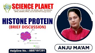 Histone Protein Brief Discussion Explain by Anju Mam of Science Planet [upl. by Oisorbma]