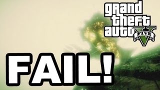 GTA 5 JET HEIST FAIL GTA V [upl. by Winifield435]