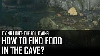 Dying Light The Following  how to find food in the cave Strange Noises mission [upl. by Lowe]