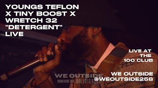 YOUNGS TEFLON X TINY BOOST X WRETCH 32  DETERGENT LIVE  VibeNDrive [upl. by Adyeren]