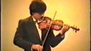 young Leonidas Kavakos plays No24 by Paganini [upl. by Anwahsak4]