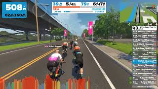 Zwift WTRL Team Time Trial Espresso 822024 Richmond UCI Reverse [upl. by Eupheemia]