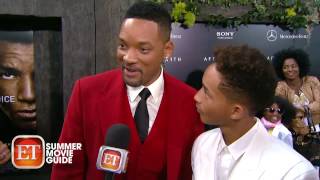 Jaden Smith Critiques His Dads Red Carpet Style [upl. by Yllak]