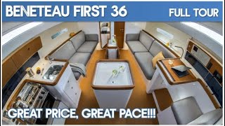 Beneteau First 36 I Full Walkthrough I The Marine Channel [upl. by Aimahs]