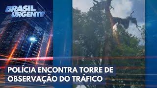 Guerra no litoral de SP local usado como estande de tiro é descoberto  Brasil Urgente [upl. by Eadwine]