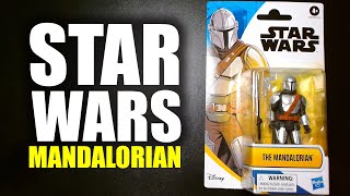 The Mandalorian Star Wars Epic Hero Series 4 Inch Disney Hasbro Action Figure Review [upl. by Jedidiah48]