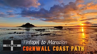 Cornwall Coast Path  Tintagel to Marazion [upl. by Aerbua]