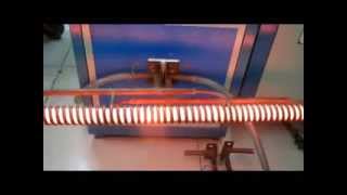 steel rebar bar 120kw induction heating machine [upl. by Pihc]