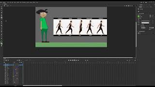 Adobe Animate  Character Animation  Eye Blinking  Lips Sync [upl. by Anyd]