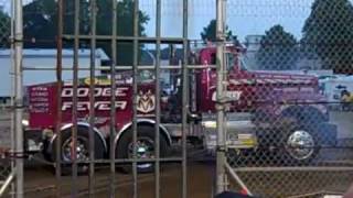 NTPA Tractor Pull Semi Ionia Free Fair Ionia MI [upl. by Paola]