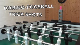 DominoFoosball Trick Shots [upl. by Winifred77]