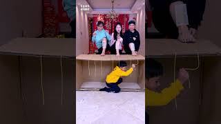 Rope pulling challenge who is the unlucky one FunnyFamily PartyGames [upl. by Oetomit]