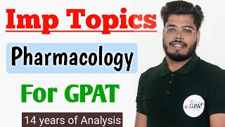 Pharmacology IMP Topics for GPAT exam  GPAT 2024 important Chapter Pharmacology [upl. by Zephan]