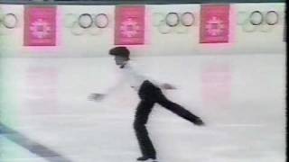 Rudi Cerne FRG  1984 Sarajevo Mens Short Program [upl. by Enoch]