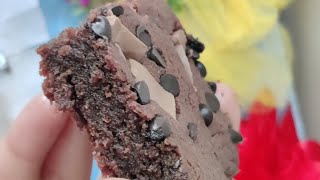 DoubleChocoChunkBrownie EgglessBrownie FudgyBrownie ytshorts [upl. by Ertha]