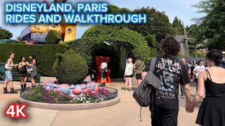 Disneyland Paris Rides and walkthrough [upl. by Denten160]