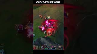 ChoGath vs yone lmht leagueoflegends [upl. by Uthrop408]