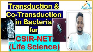 Transduction amp CoTransduction for CSIRNET Life Science [upl. by Ellissa454]