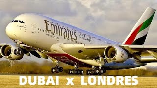 TRIP REPORT  DUBAI  LONDON  A380 EMIRATES [upl. by Ahsratal754]