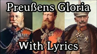 Sing with DerMichel  Preußens Gloria With Lyrics English Translation [upl. by Abel]