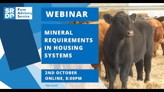 Mineral Requirements in Housing Systems [upl. by Noxaj]