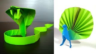 7 INCREIBLES FIGURAS DE ORIGAMI QUE PODRÁS HACER EN 5 MINUTOS [upl. by Frankhouse]