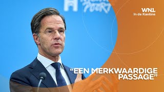 Opmerkelijke uitspraak Rutte over geld Poetin Geen onhandigheid [upl. by Jeniffer]