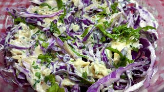 SALADA NUTRITIVA DE REPOLHO ROXO [upl. by Nelsen127]